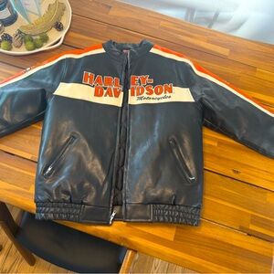 Genuine Harley Davidson leather riding jacket